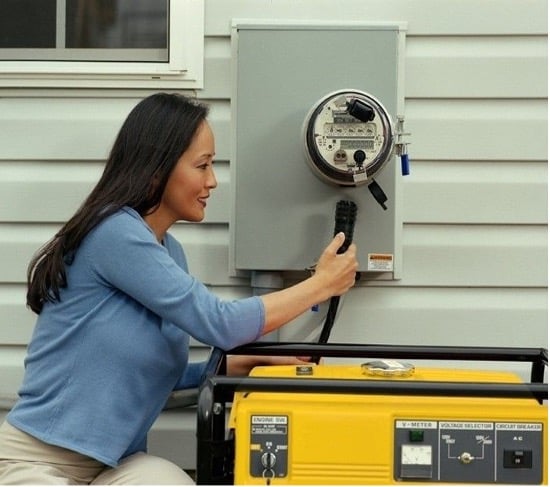 GenerLink transfer switch installation Halifax Nova Scotia.